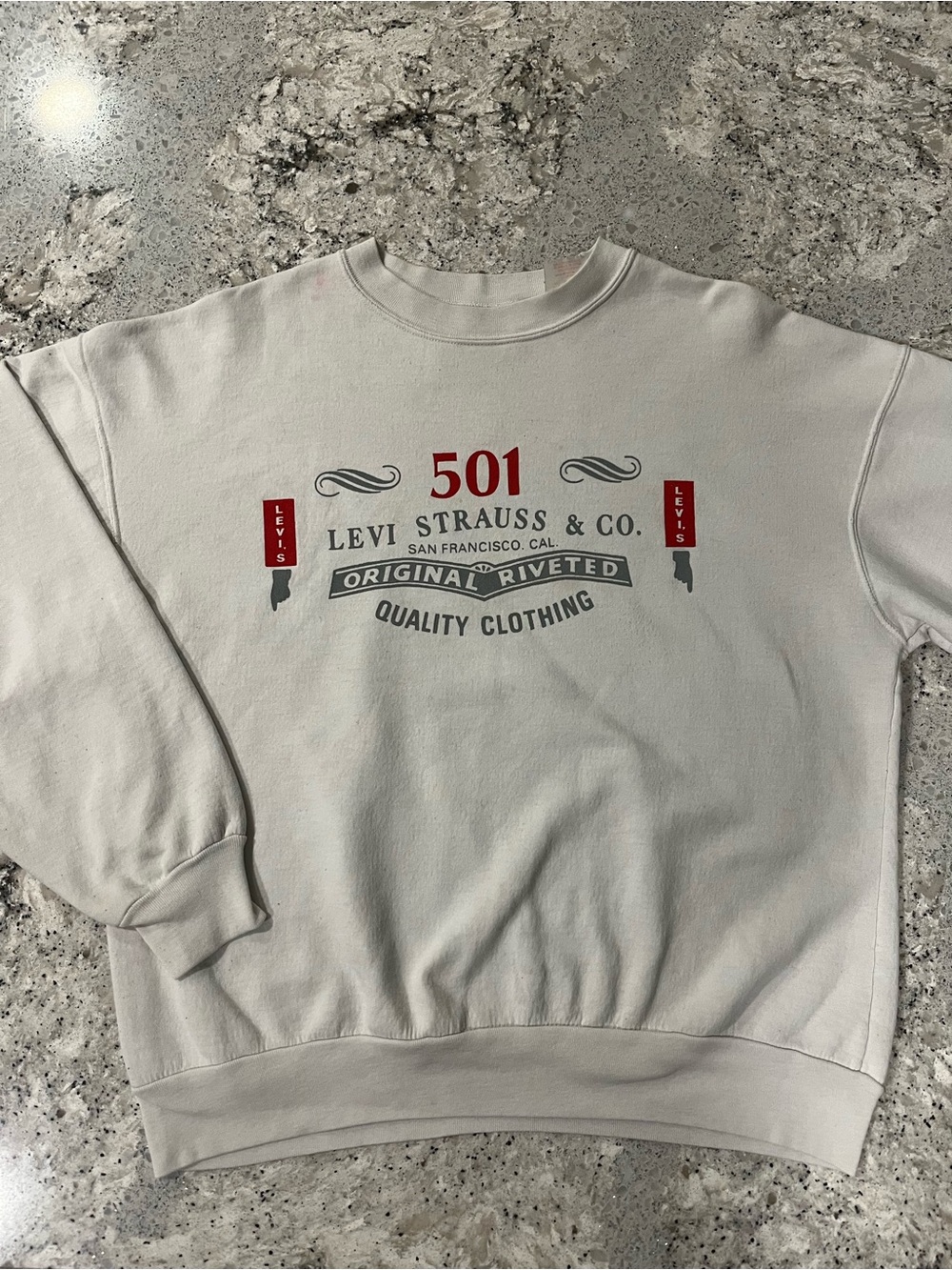 Vintage 90s Levi’s 501 Jeans Promo Crewneck